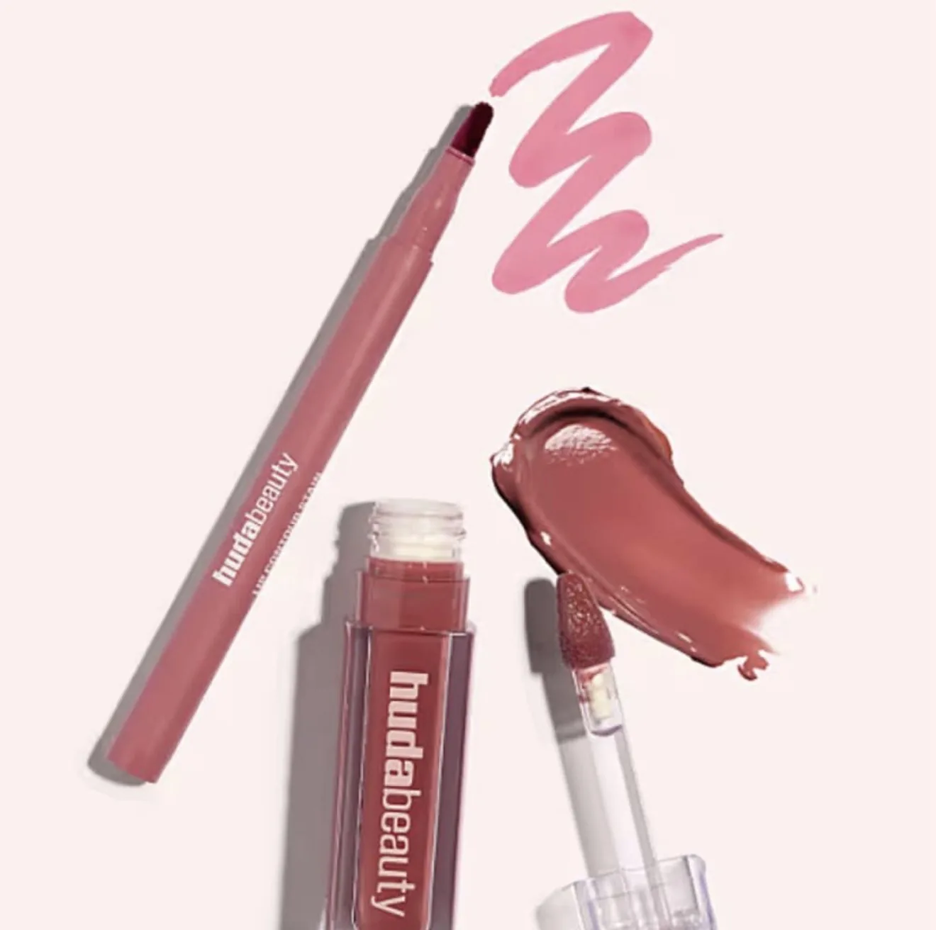 Huda beauty كت حمره ، محدد