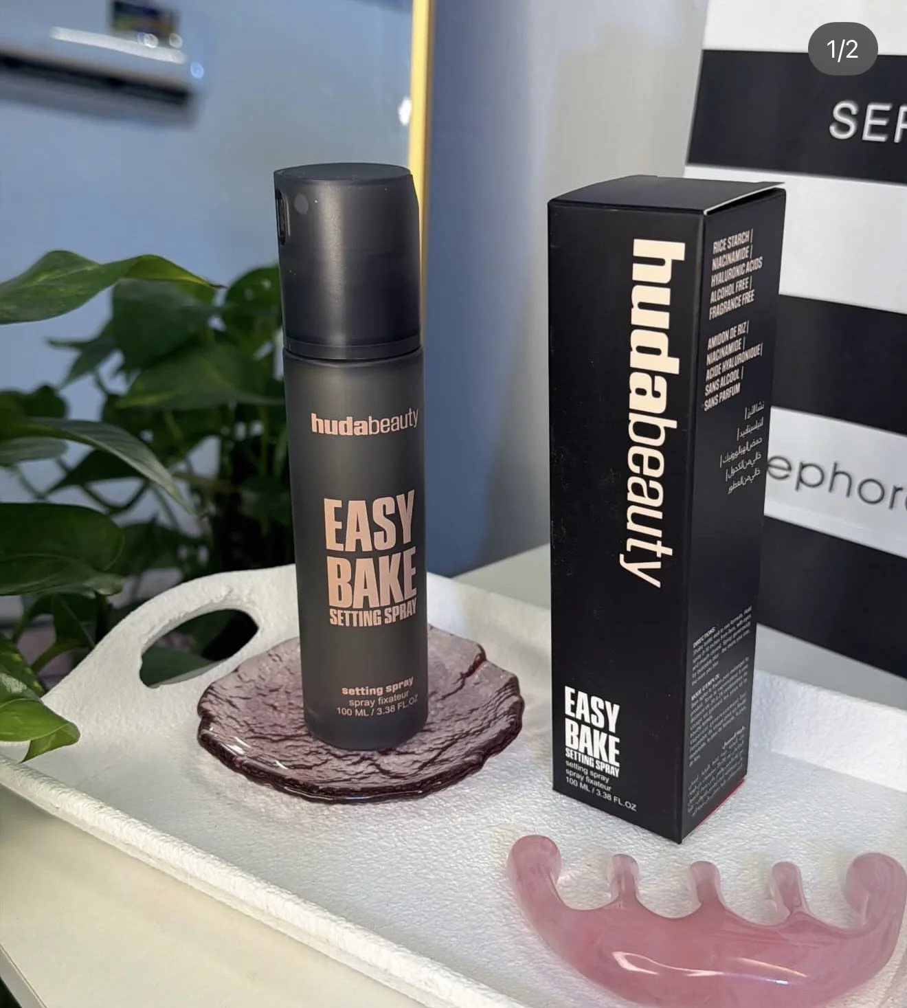 Huda beauty مثبت
