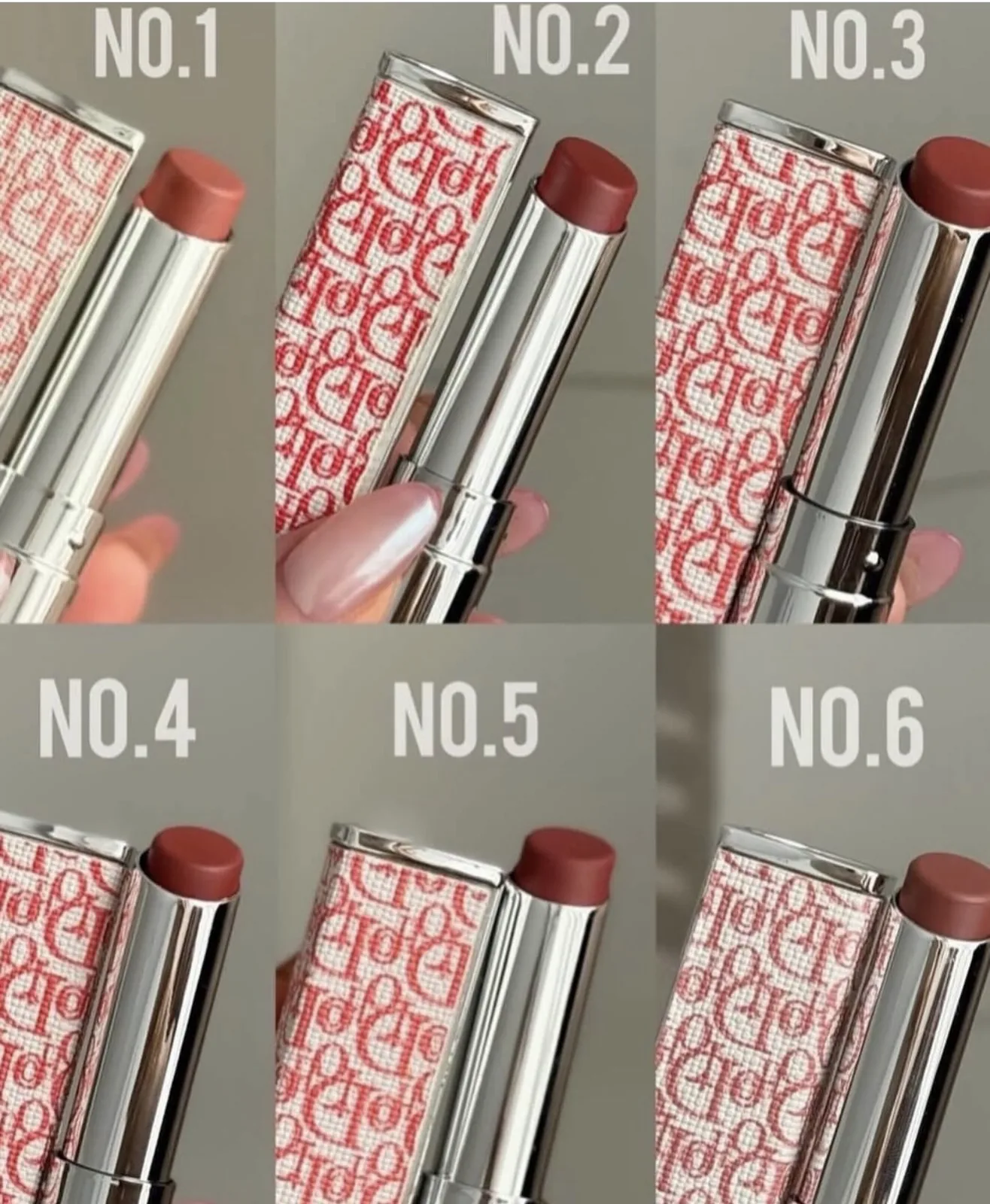 Dior حمره