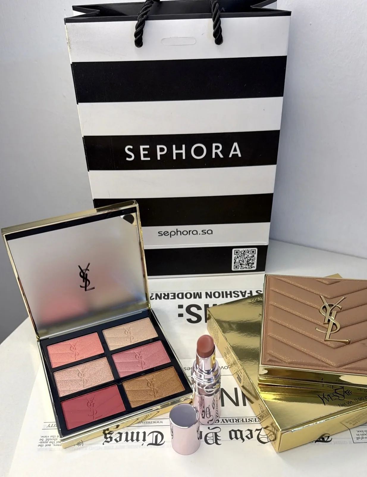 Ysl باليت بلشر هايلايت